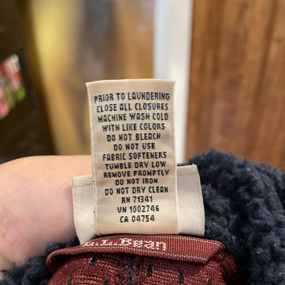 L.L Bean Men’s zipper jacket - Size LG-Reg - Picture 5 of 5